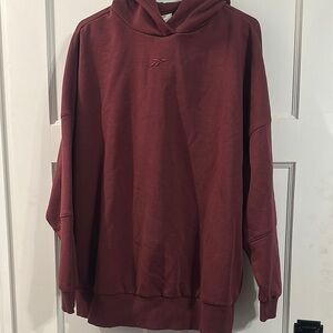 Reebok Women’s Maroon Hoodie Sweater